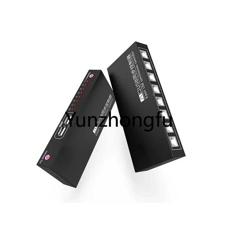 

Synchronizer 8 ports dungeon and warrior multi-open USB keyboard and mouse synchronization controller 1 control 8 eight ports