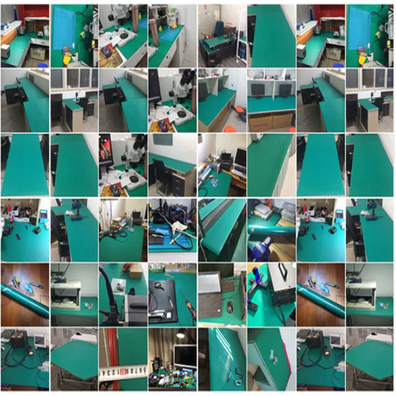 Antistatic Mats Anti Static Mat Blanket ESD High Temperature Rubber Table Mat for BGA Repair Padding Desktop Assembly Work