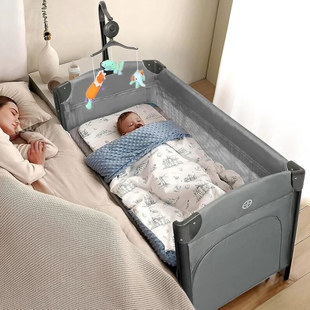 Baby Bedside Bassinet Playpen 1