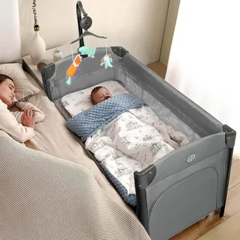 Baby Bedside Bassinet Playpen 1
