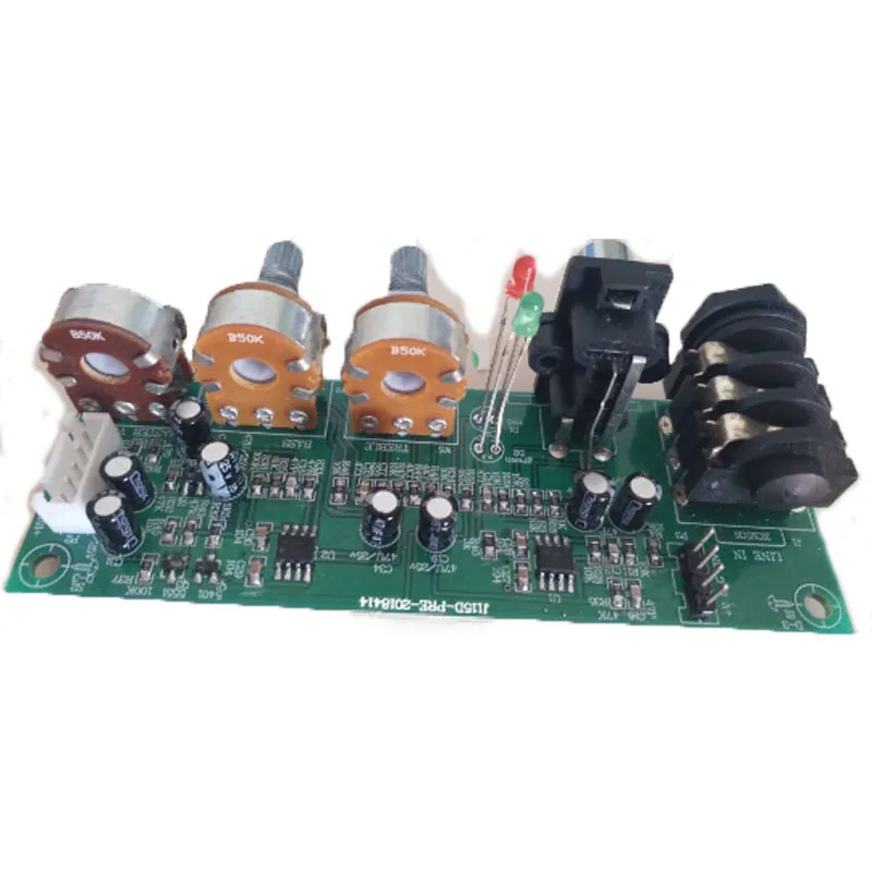 1way Microphone 2way Music Input 2segment High And Low Eq Tone With Pressure Limiter Front