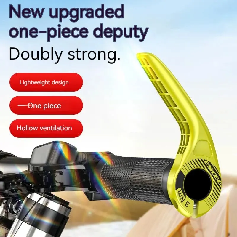 Bicycle Handlebar 1 Pair Adjustable Small Auxiliary Vice Handle Rest Cow Horn for MTB Cycling