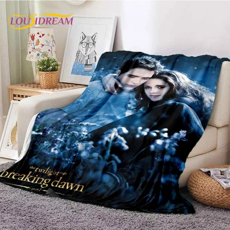 3D The Twilight Saga Edward Bella Blanket,Soft Throw Blanket for - Main Image