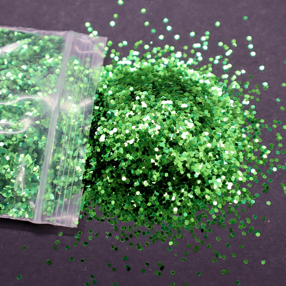 Luxurious Champagne Silver & Gold Fine Nail Glitter Powder