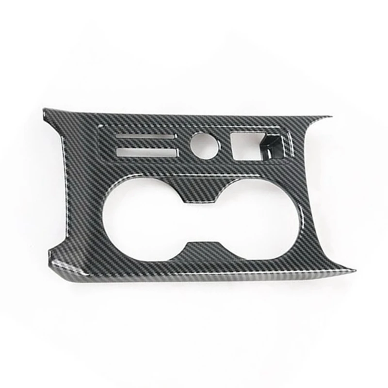 

Автомобильная центральная консоль из углеродного волокна, подставка для стакана, панель, отделка для A3L 2021 LHD