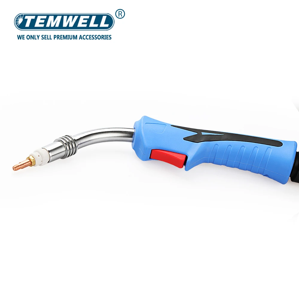 Welding Torch 250A 24KD MIG Torch MAG Welding Gun 4M Cable Air Cooled EU Connector for MIG Welding Machin