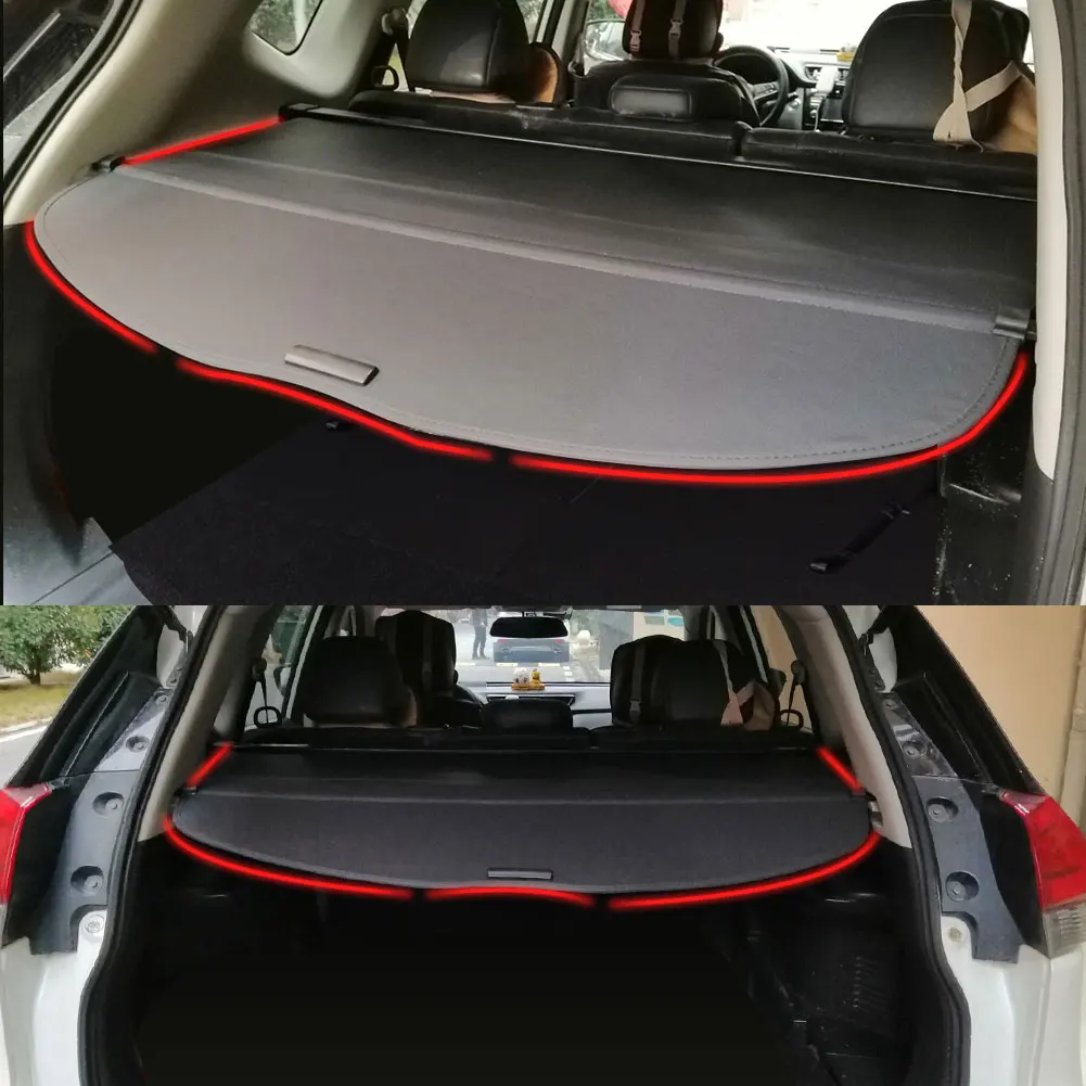 NEW Car Parts Trunk Shade Cargo Cover Accessories For Nissan X-Trail Rogue sv T32 2014-2018 kigoauto kr5s180144106 smart key 4 button 433mhz 4a chip for nissan rogue 2016 2017 2018 285e3 4cb6c