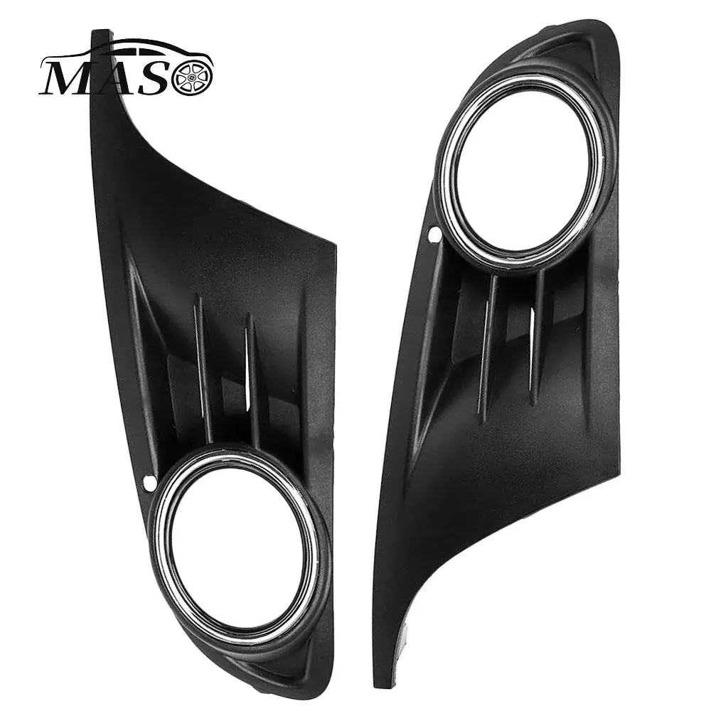 

1pc Car Front Bumper Fog Light Grille Cover Trim Left/ Right Fog Lamp Bezel for VW Golf MK6 (EUR),(US),Variant,cabriolet