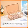Acrylicjewelry Cover High-end Generous Band Clear Eyelash Nail Cosmetics Storage Box with Cover Design Dustproof Large Capacity 4