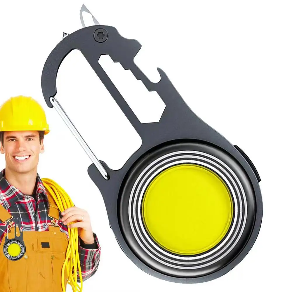 Description Picture 2 of itemMultifunction Portable Pocket Work Light Mini 3 Modes LED Keychain Light Bottle Opener with Corkscrew Outdoor Camping accessory