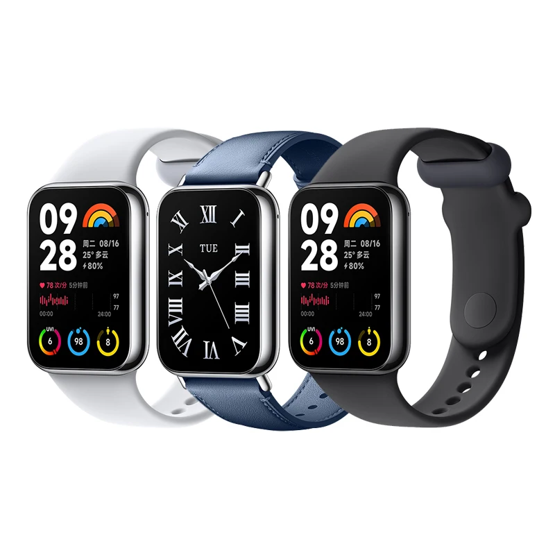 Xiaomi Band 8 Pro, oksigen darah 5ATM anti air 1.74 ''60Hz layar AMOLED 150  + mode olahraga Mi Band 8 Pro Bluetooth 5.3 - AliExpress