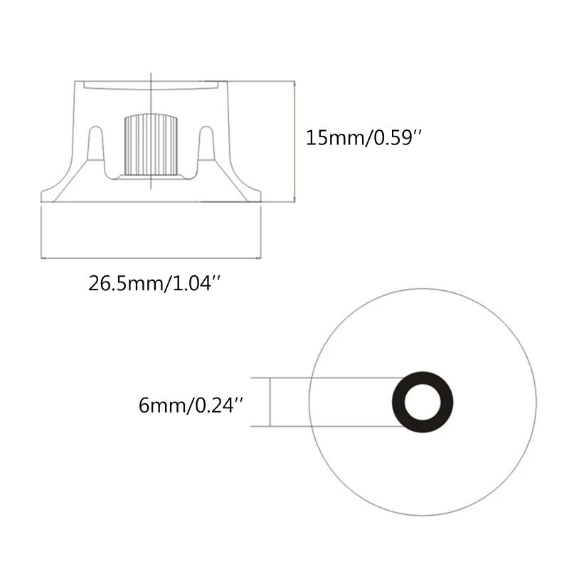 Guitar Speed Control Knobs for LP SG Electric Guitar