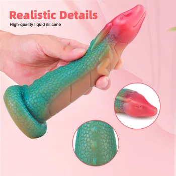 Dildo Sex Toy Realistic Penis Artificial Dildos Women Dragon Dildo Dick Sex Toys for Women Suction Cup Dildo Skin Feeling Cock 5