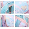 SUN EIGHT NEW Children Orthopedic School Backpacks Cartoon Pattern School Bags 1200D High Density Waterproof Fabric Foldable Gir 6