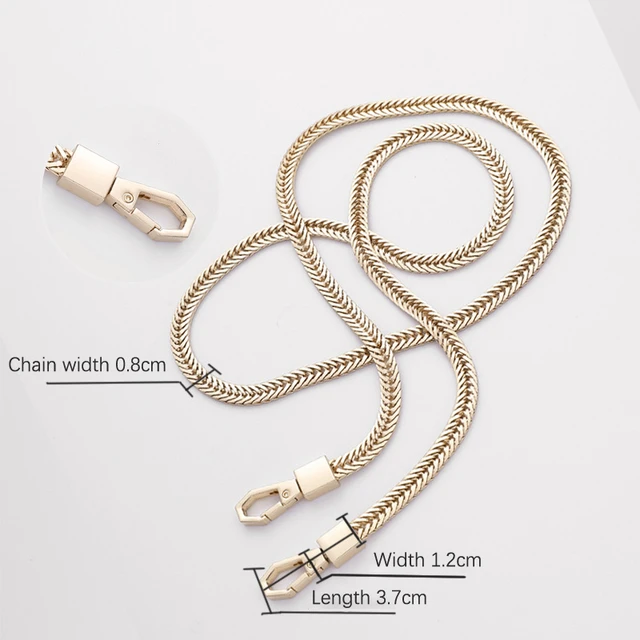 Golden Bag Chain Replacement Bags Strap For LV Women's Bag Metal Extension  Chains Underarm Crossbody Shoulder Belt Accessories - AliExpress