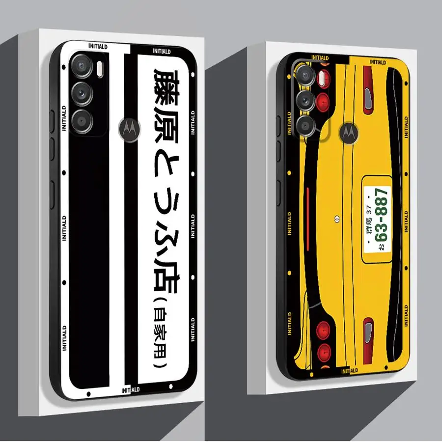 Anime Initial D Car Themed Soft Phone Case Cover