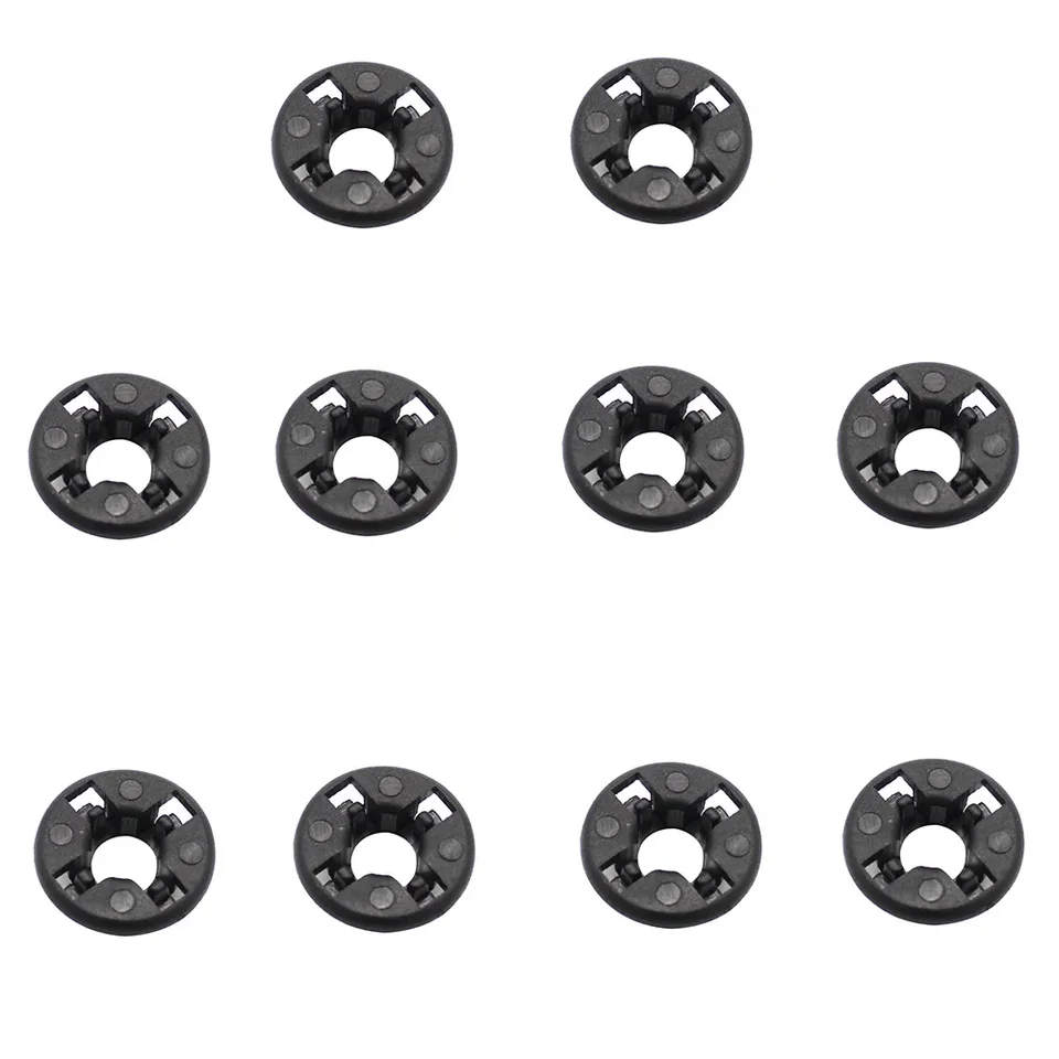 10PCS Car Hood Prop Rod Grommet Clips - Compatible With Toyota, Scion, Tacoma, Prius (OEM 90080-48064)