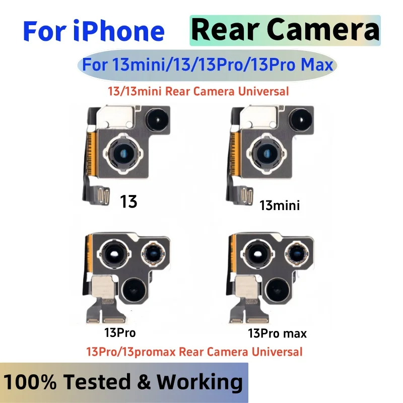 iPhone 13 Pro Max用リアカメラ、iPhone13 mini/13 pro/13用バック