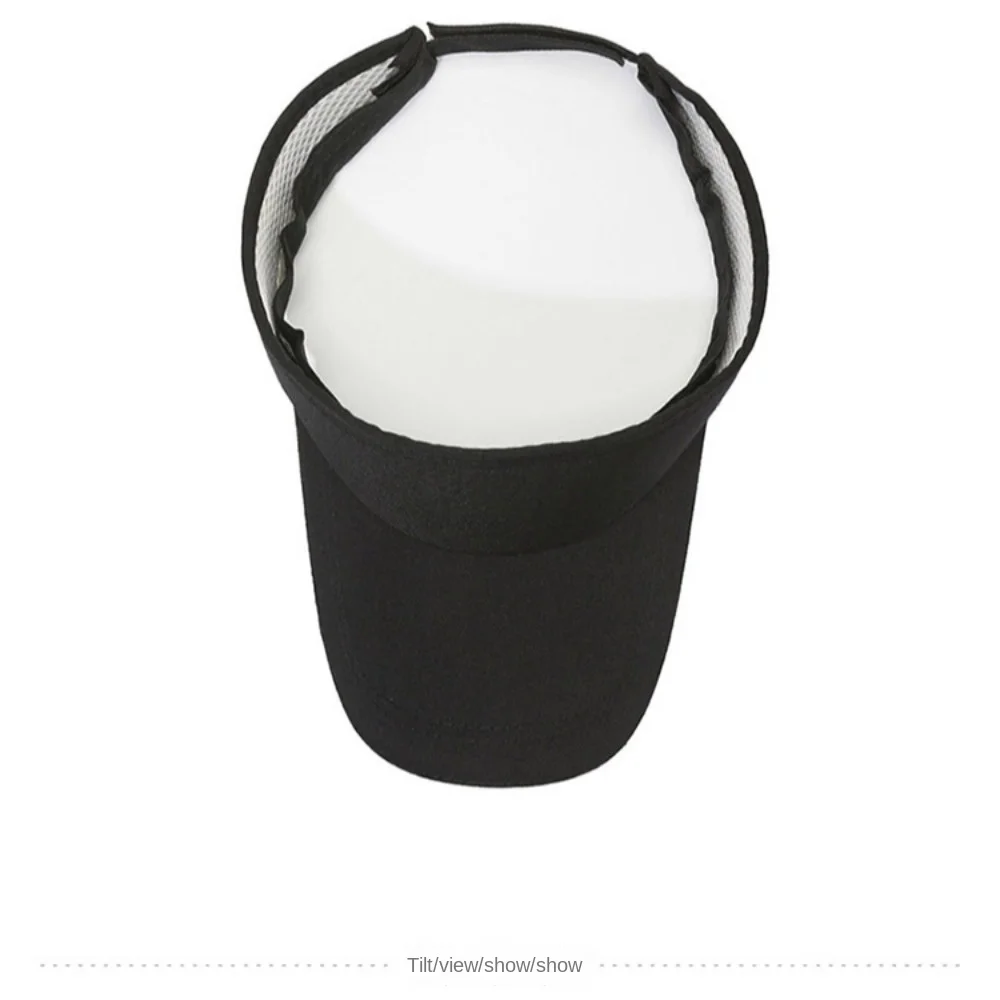 Sport Sun Visor Breathable Sun Protection Tennis Empty Top Hat Outdoor Sport Golf Running Cycling Hat Adjustable Sunscreen Hat
