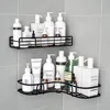 1/2PCS Bathroom Metal Shelf No-Drill Metal Corner Shelf Shower Storage Shelf Bracket Bathroom Accessory Organizer Shampoo Shelf 2