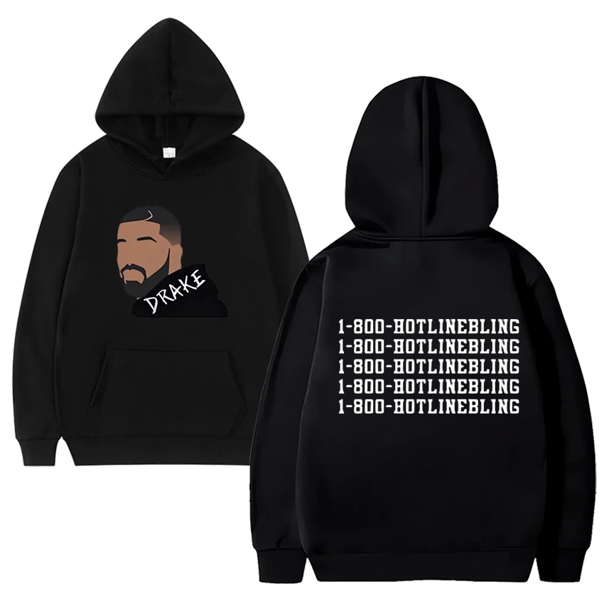 

Hot Rapper Drake Hip Hop music Hoodie 2024 Men Women vintage Fleece Long sleeve sweatshirts Unisex Casual Oversized streetwear