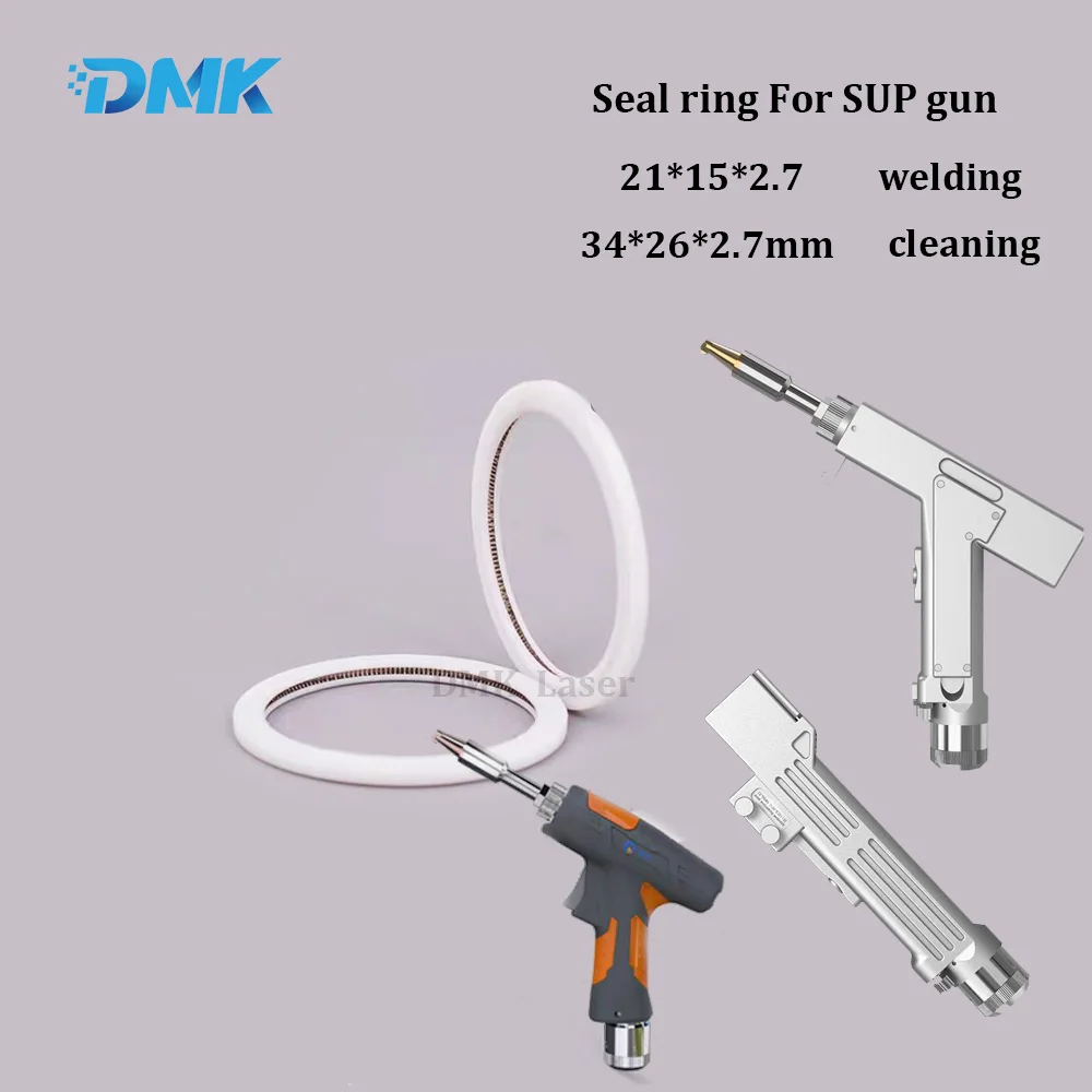 SUP CHAOQIANG WEIYE 레이저 용접 씰 링 15*21*2.7 SUP20ST/23ST/21T용 26*34*2.7mm SUP22C 레이저 헤드 보호 렌즈용