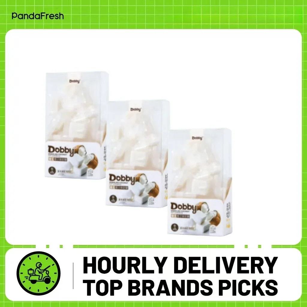 DOBBY Soft Candy (Coconut Flavor) 110g*3