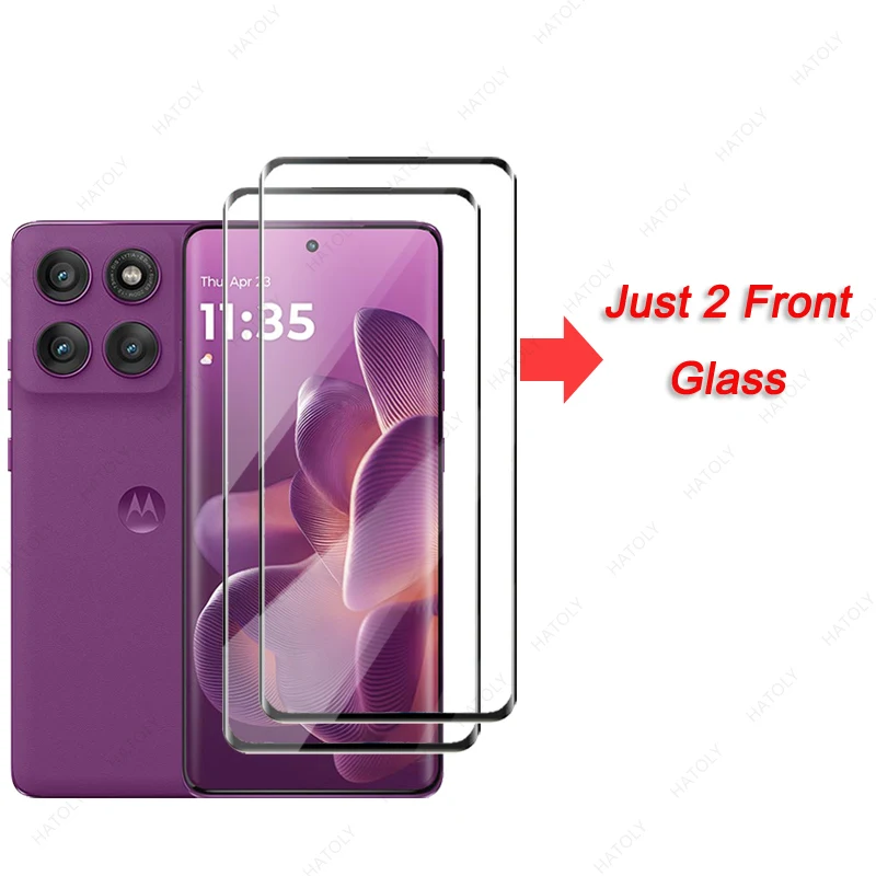 Premium 3D Curved Glass Screen Protector with Camera Lens Shield