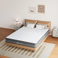 8 INCH Twin Mattress,Twin Size ,Gel Memory and Spring,Soft Hybrid Mattress in a Box for Pressure Relief,Medium Firm Support 5