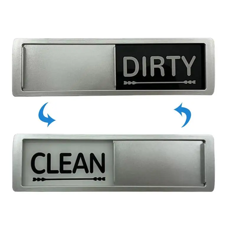 Dishwasher Magnet Clean Dirty Sign for Dishwasher Or Refrigerator Magnetic Clean Dirty Magnet Indicator Marker 1 PCs