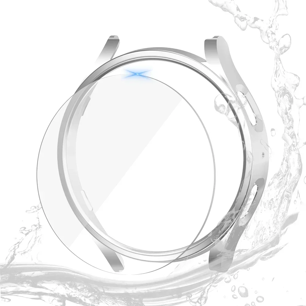 Durable Waterproof Protective Glass Case with Screen Protector