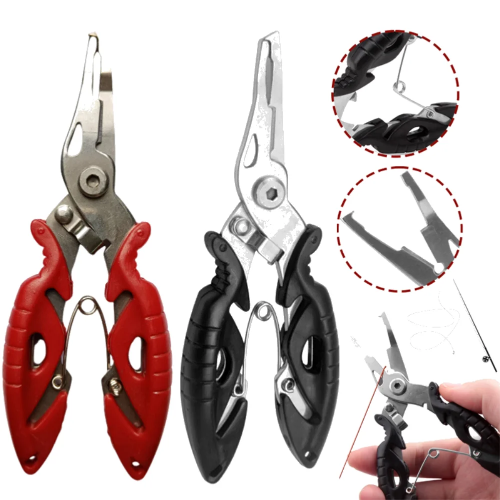 

Fishing Plier Multifunction Scissor Braid Line Lure Cutter Hook Remover Fishing Tackle Cutting Fish Use Tongs Scissors New