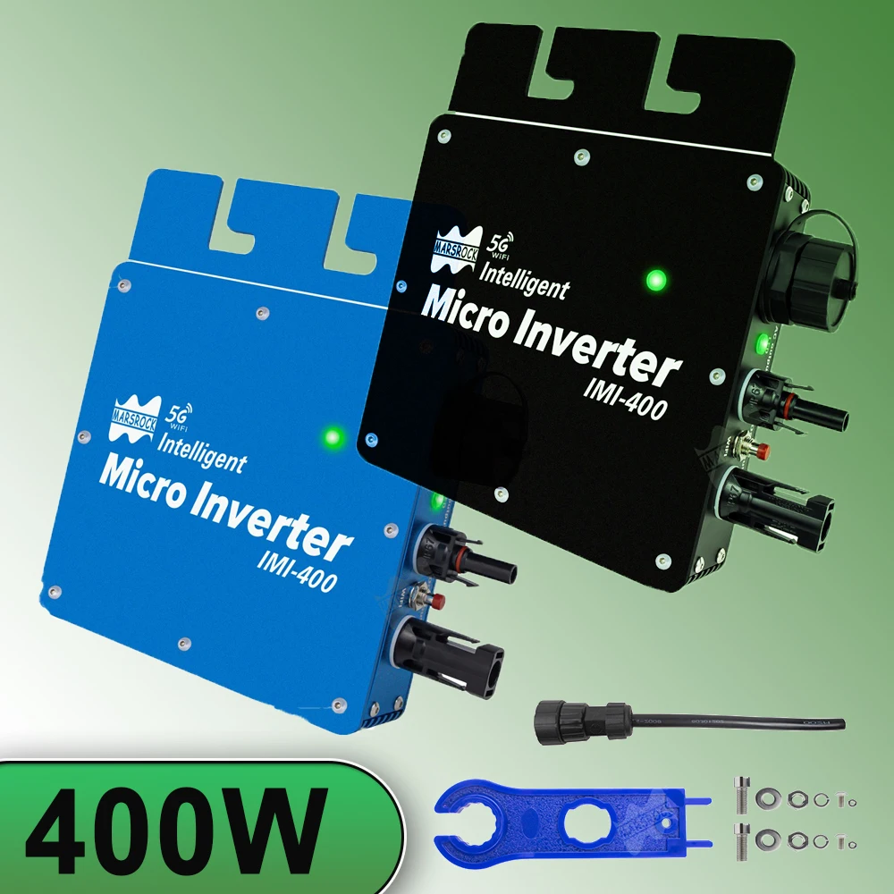 Description Picture 2 of item1600W 400W MPPT Grid Tie Solar Inverter Intelligent Microinverter With WiFi Function 20-50VDC Solar Panel Input For Home Grid
