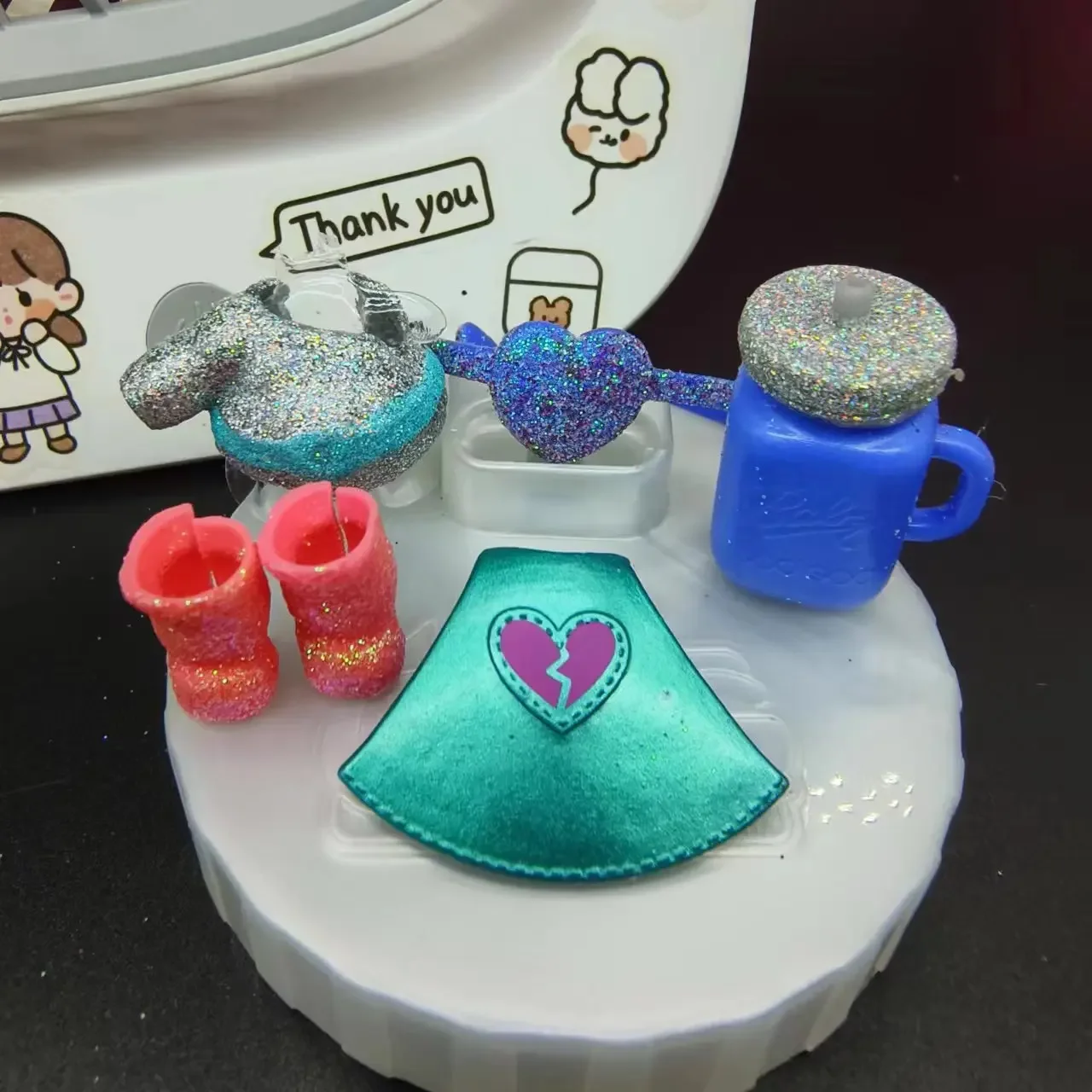 Набір аксесуарів для ляльок LOL Аксесуари для ляльок своїми руками, включаючи ляльковий одяг, взуття, окуляри, аксесуари для пляшок молока