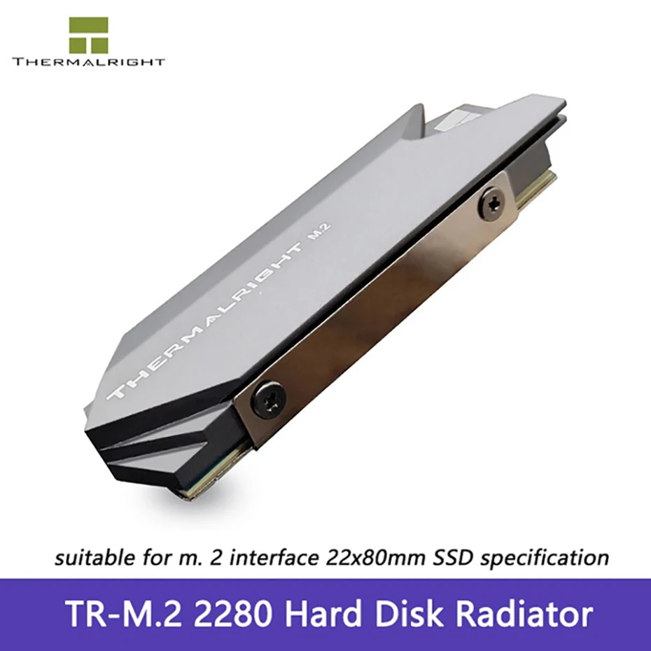 Thermalright-M.2 2280 PRO ARGB ˷̴ ձ SSD M2 濭  , ָ Ʈ ϵ ̺ ũ ð, 22x80mm