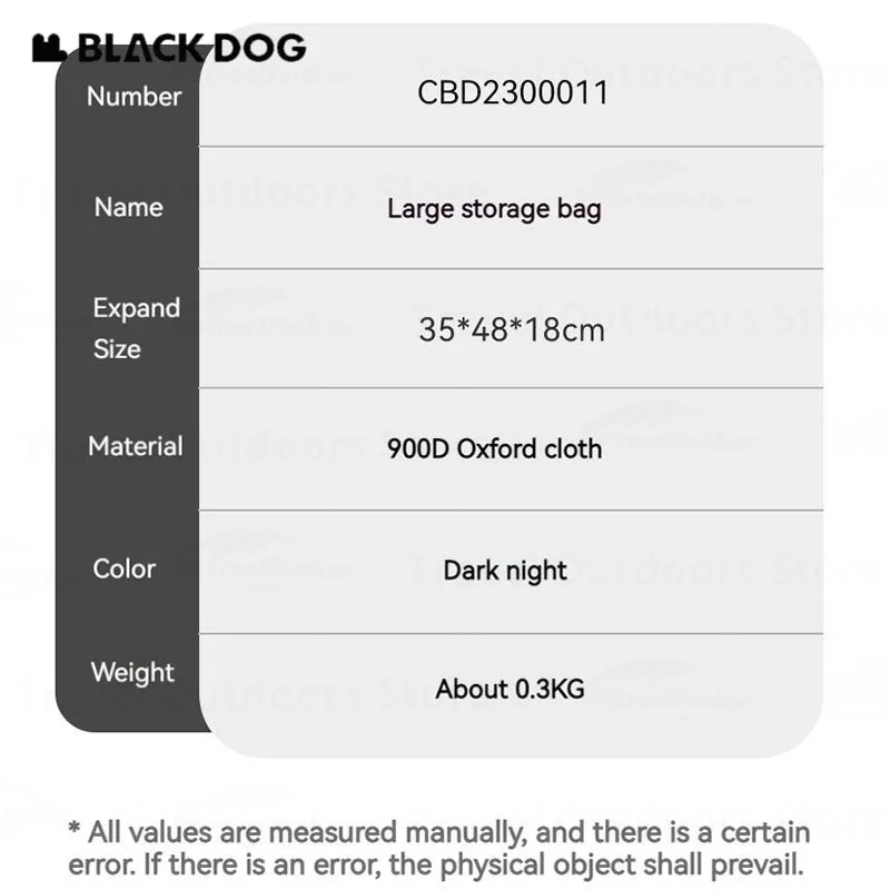Naturehike BLACKDOG Camping Handbag Outdoor Portable Travel Waterproof Bag 30Lcapacity Sports Bag Ultralight Luggage Storage