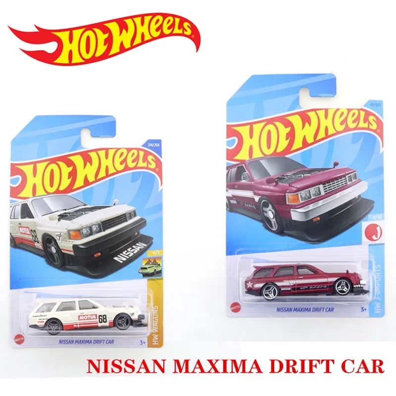 

2023-47 оригинальные горячие колеса NISSAN MAXIMA DRIFT автомобиль Мини Сплав купе 1/64 Металл литье под давлением модель автомобиля детские игрушки подарок