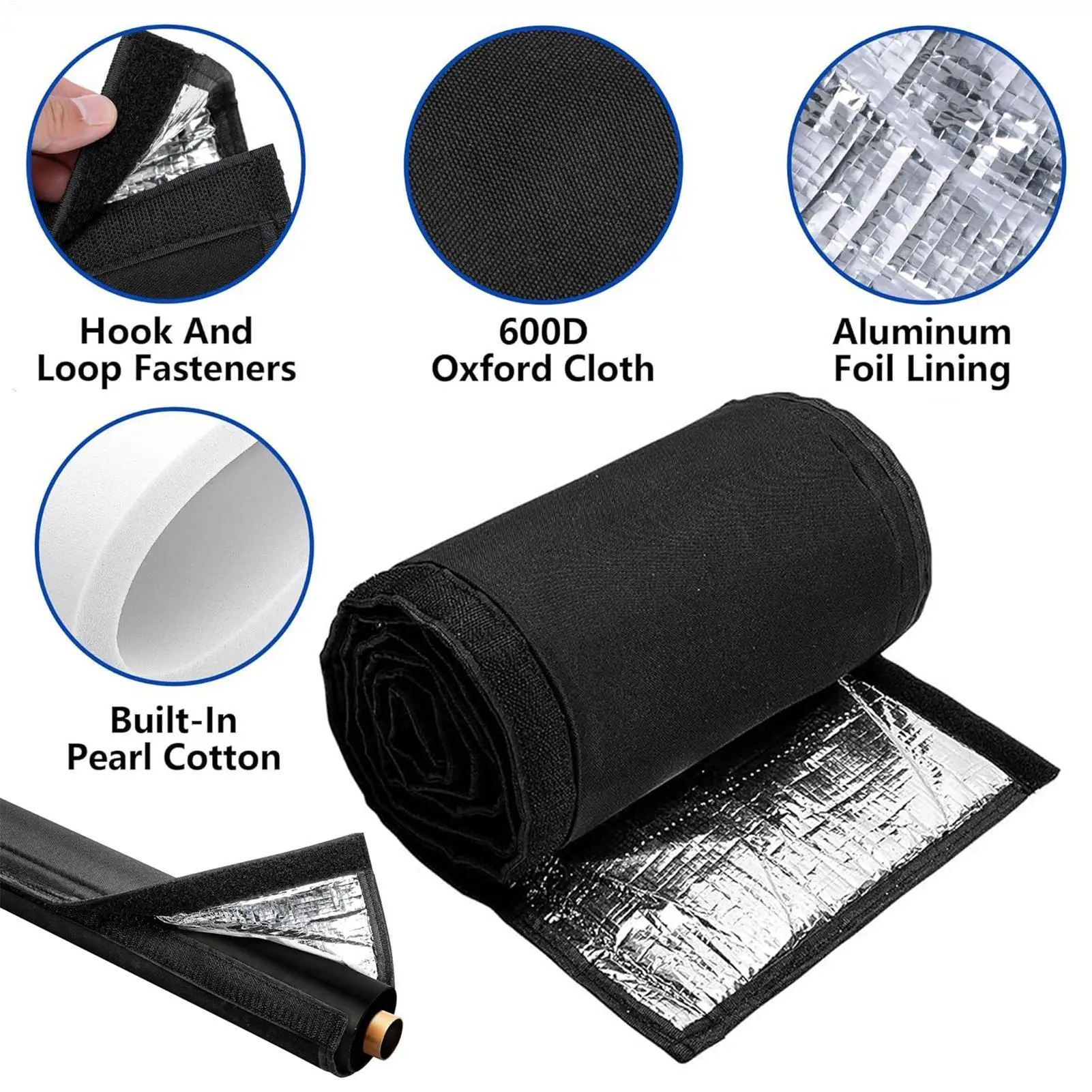 AC Pipe Insulation Air Conditioner Hose Insulation Wrap Versatile Hose Duct Vent Cover Exhaust Tube Accessories for Hotel Home