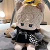 40cm Baby Clothes Dark Night Dawn Set No Attribute Handsome Retro Cotton Doll Clothes 3