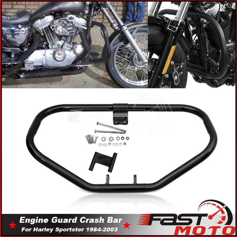 Motorcycle Mustache Engine Guard Protection For Harley Sportster XL1200