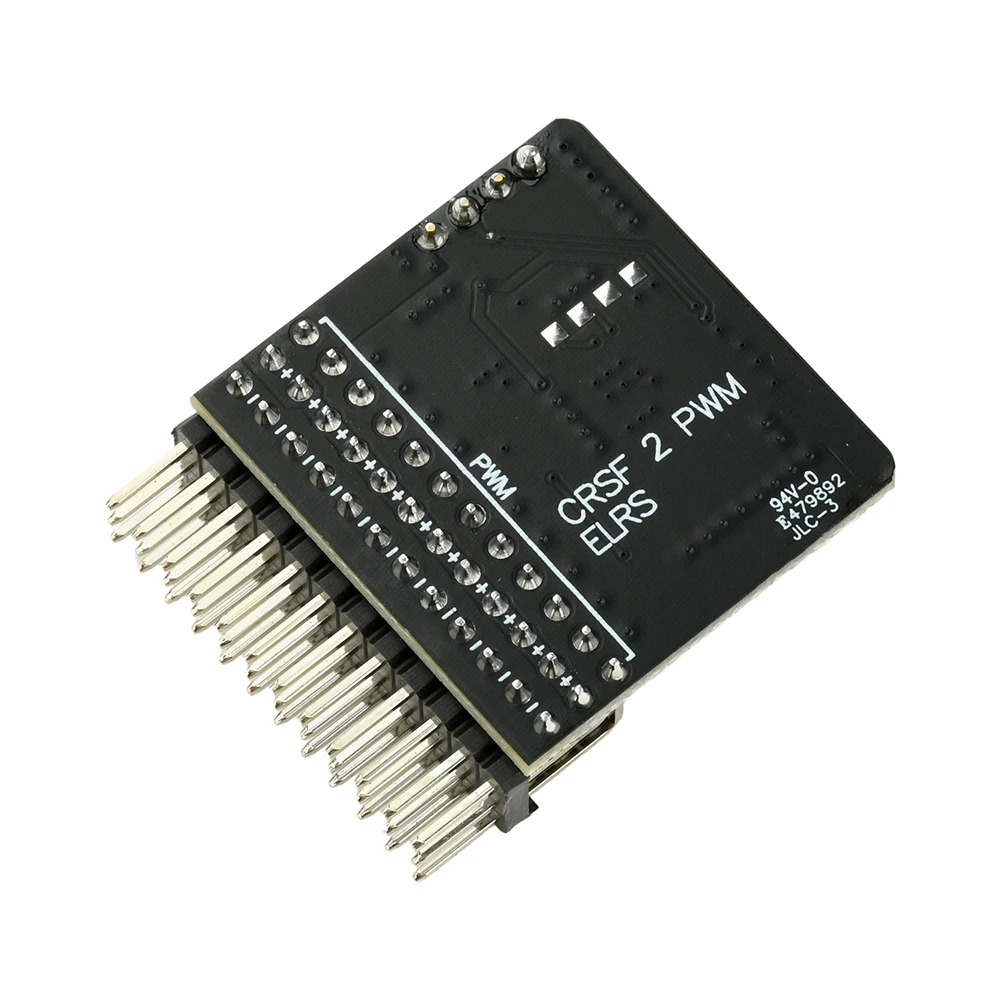 Carte adaptateur PWM 12 canaux CRSF/ELRS vers PWM avec BEC 5V et télémétrie batterie 6S