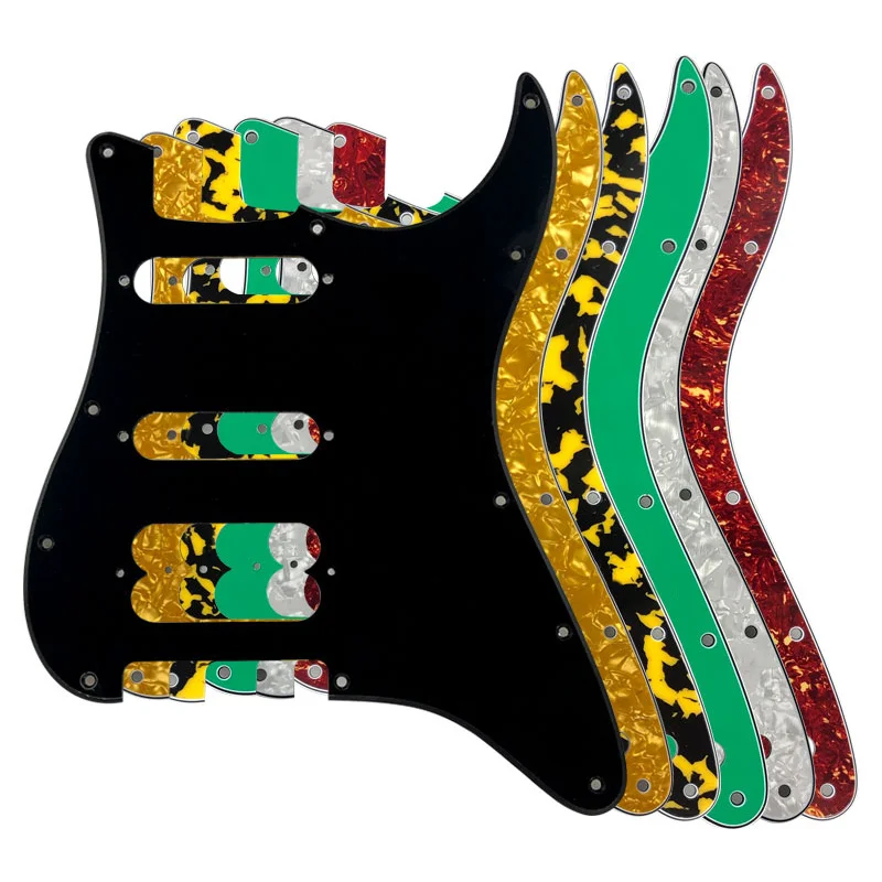 5 Pezzi Accessori Per Chitarra Battipenna Nessun Foro Di Controllo Per Fender Strat Player Humbucker Standard St Hss Guitarra Nessun Foro Interruttore