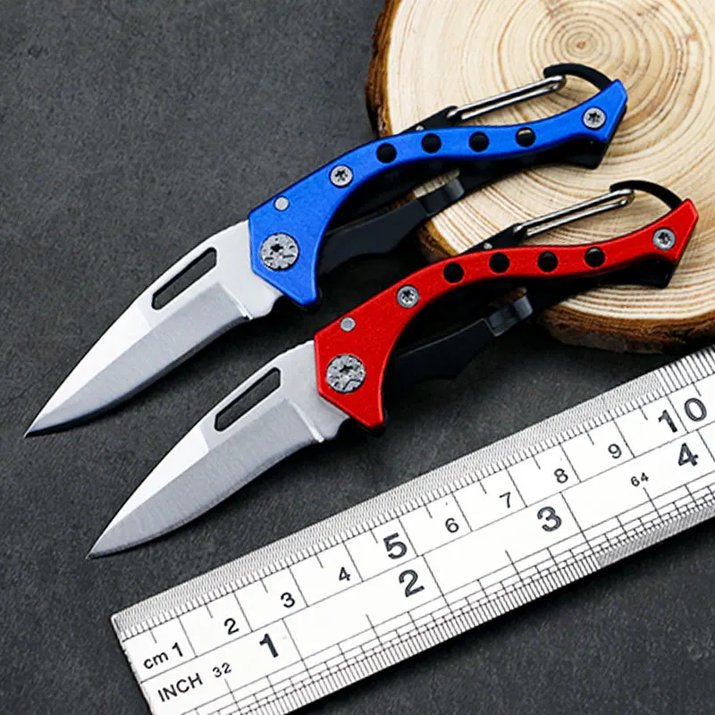 

Folding Knife EDC Tactical Survival Knives Hunting Camping Blade Self Defense Multi Outdoor Keychain Knife Tool Pocket Knives