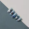 Bears in Forest 5D Nail Stickers Transfer Decals Sliders Wraps For Nail Reliefs 6