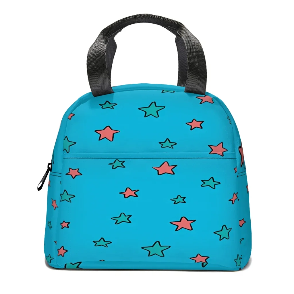 Heartstopper nick nelson stars Portable Lunch Bag Food Thermal Box Durable Cooler Lunchbox with Shoulder Strap Picnic Bag Office