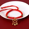 Lucky Necklace Festive Atmosphere New Year Spring Festival Rabbit Small Dog Pet Supplies Festive Red Rope Collar New Year Party 6