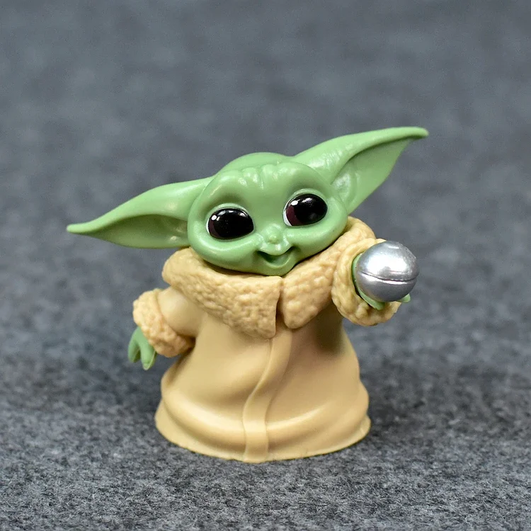Unisex Star Wars Grogu action figures for Christmas