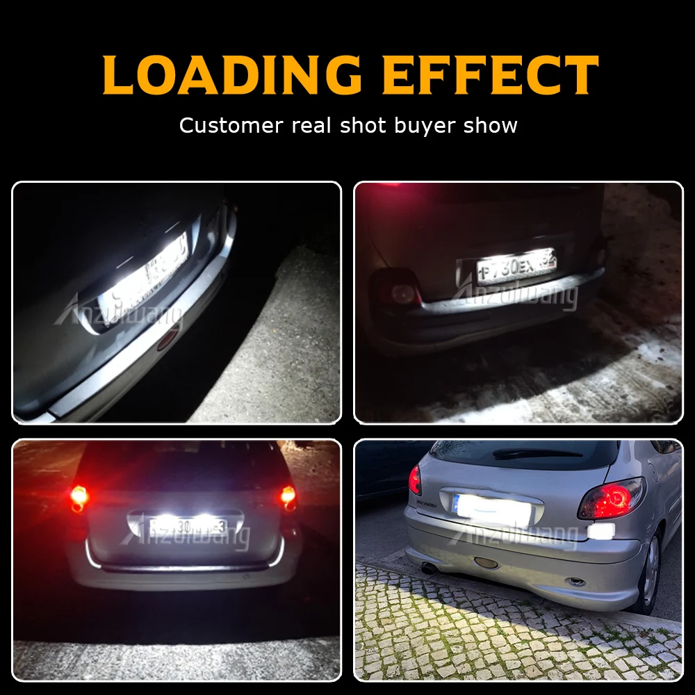 Peugeot 308 Number Plate Bulb