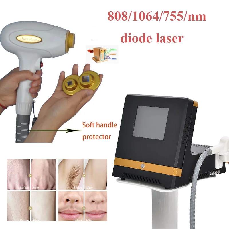 Fai da te Ice Platinum alessandrite diodo Laser 755 808 1064 depilazione  Home epilazione macchina definitiva per la depilazione Lazer - AliExpress