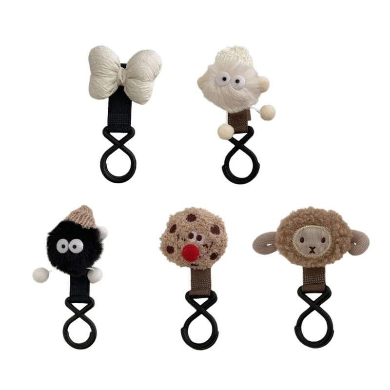 만화 아기 유모차 후크 휠체어 정리 가방 클립 유모차 후크 행거 마운트
